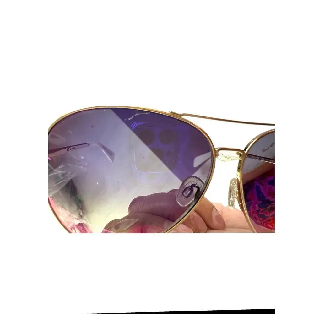 RAG & BONE RNB1006/S 3YG HI GOLD FRAME DARK GREY AUTHENTIC SUNGLASSES 63 -‎ 11